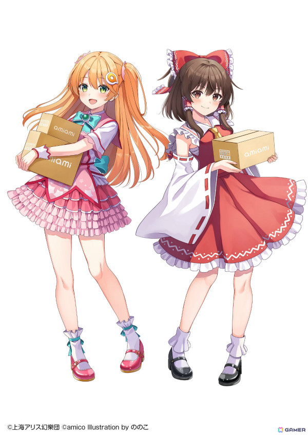 あみあみ25周年を記念して「あみこ×東方Project」のコラボイラストが公開！韓国の東方オンリーイベント「蓬莱祭」にて初披露の画像5
