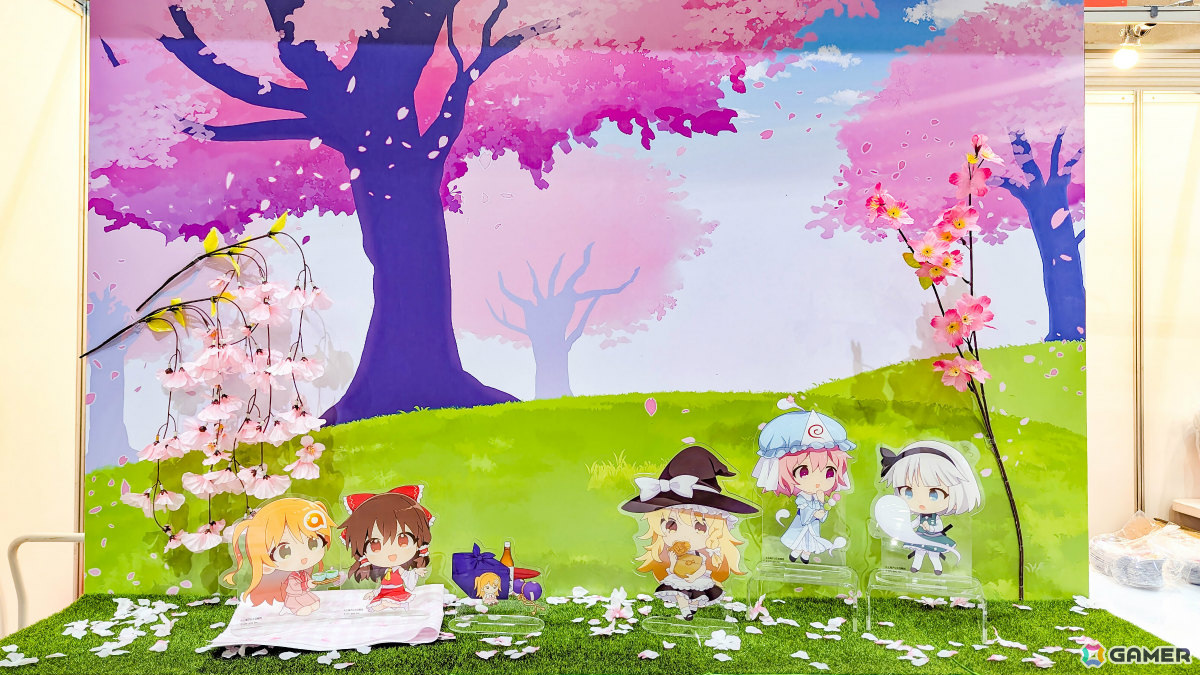 あみあみ25周年を記念して「あみこ×東方Project」のコラボイラストが公開！韓国の東方オンリーイベント「蓬莱祭」にて初披露の画像