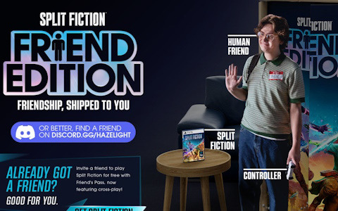 一緒に遊んでくれる友達が付属…？「スプリット・フィクション：Friend Edition」のPR動画が公開