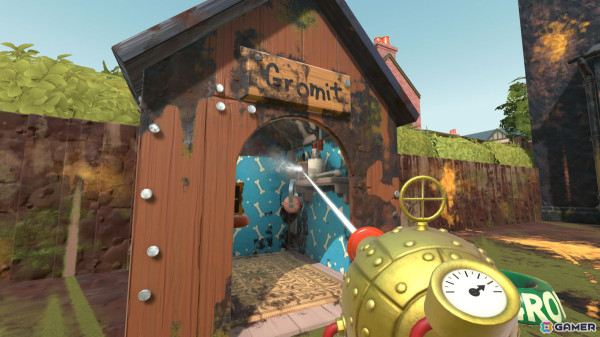 お掃除ロボを操作して大掃除！「パワーウォッシュ シミュレーター」の有料DLC「ウォレスとグルミット特別依頼」が配信の画像