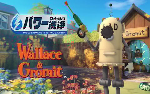 お掃除ロボを操作して大掃除！「パワーウォッシュ シミュレーター」の有料DLC「ウォレスとグルミット特別依頼」が配信
