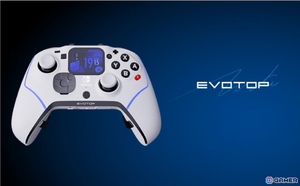 Switch対応多機能ゲーミングコントローラー「EVOTOP」の新色WHITEが4月10日より一般販売！各種販売店で予約受付中の画像1