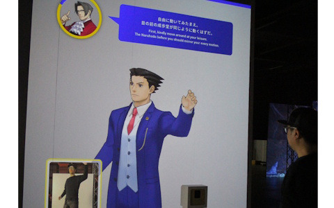 「大カプコン展」成歩堂のモーションキャプチャーミラーなど展示物の追加情報が公開！持ち帰り可能なステッカー広告の掲出も