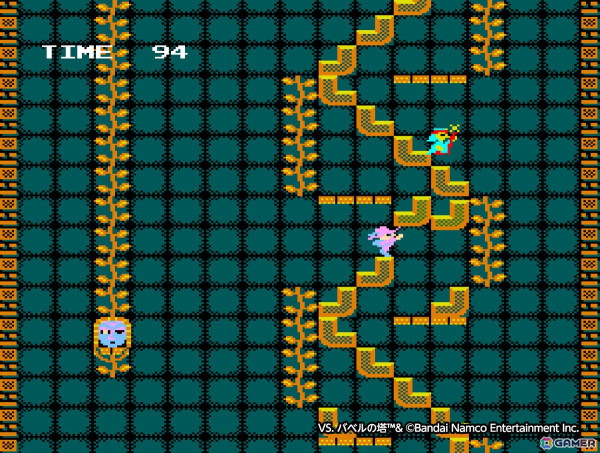アクションパズル「アーケードアーカイブス VS. バベルの塔」が3月6日に配信!天までそびえ立つ塔の頂上を目指せの画像