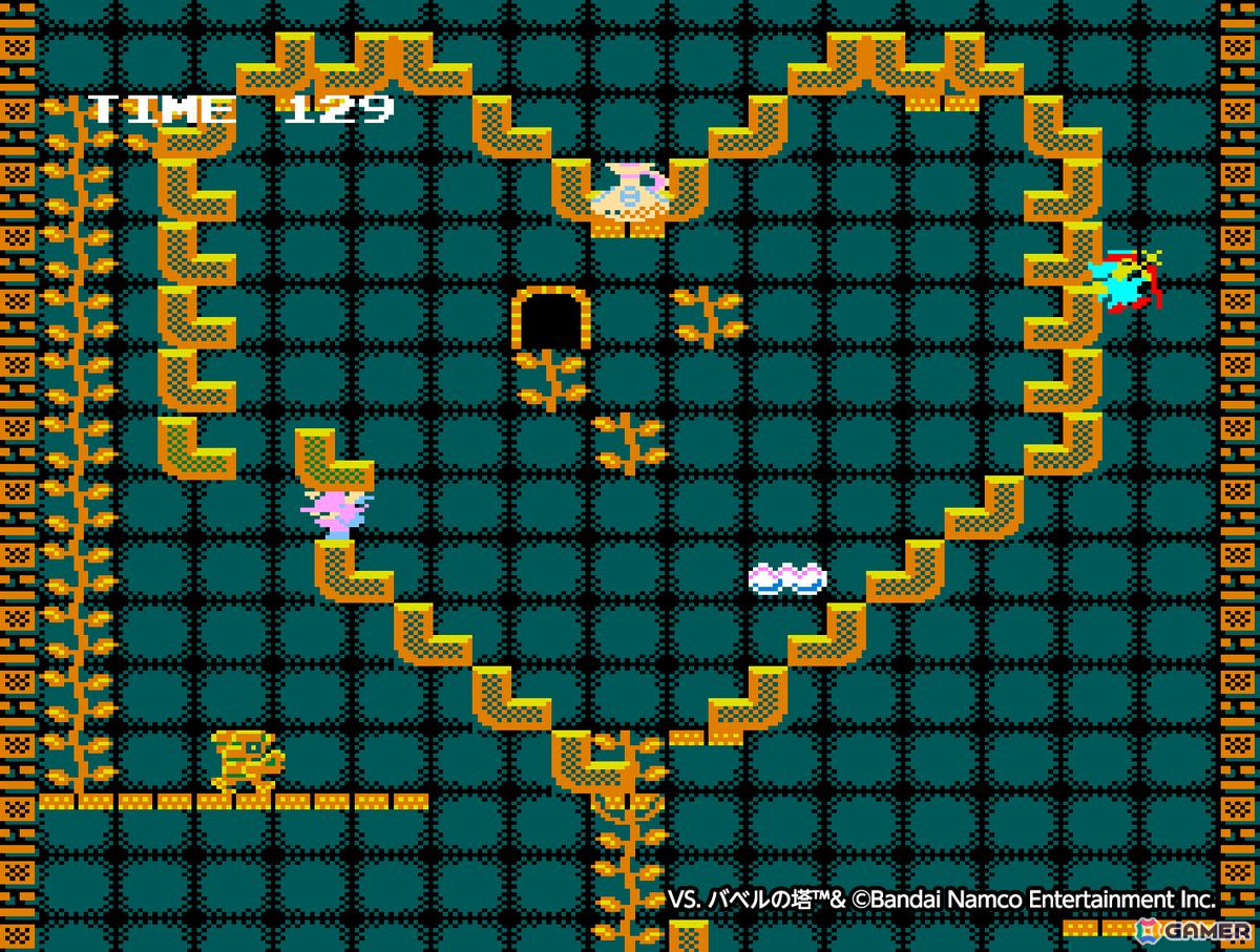 アクションパズル「アーケードアーカイブス VS. バベルの塔」が3月6日に配信！天までそびえ立つ塔の頂上を目指せの画像2
