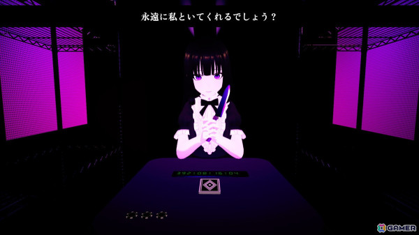 アリス様と寿命をかけたギャンブルに興じよう!賭博ビジュアルノベル「Deadly Heart Gambit」がSteamで配信の画像