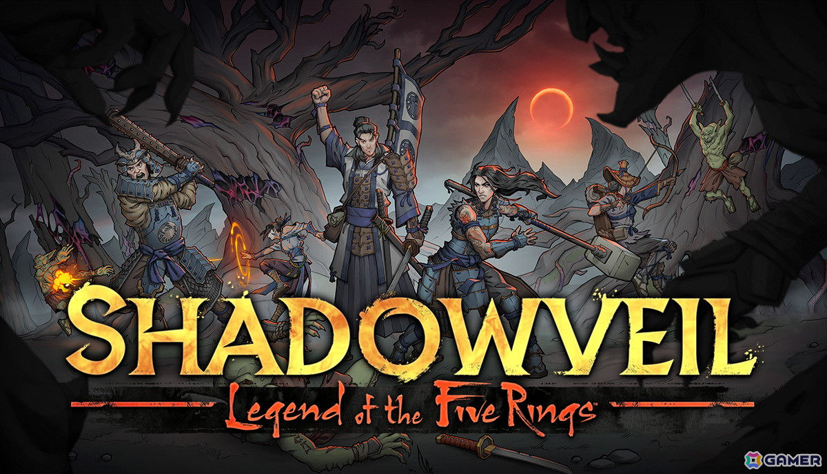 「Legend of the Five Rings」の世界がデジタルゲームになったローグライクアドベンチャー「Shadowveil: Legend of the Five Rings」がSteamにて配信！の画像
