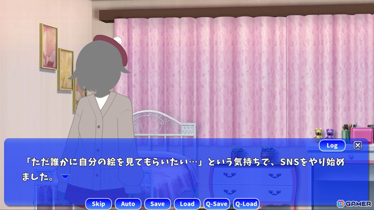 ホラー画家を目指す少女の壮絶な人生を“描く”ADV「血まみれのちぎり」＆キツネの少年が主人公のサバイバルRPG「ワイルド魂」がSwitchで3月13日に配信の画像3