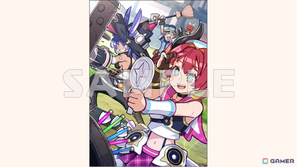 想いも届けるドタバタ配達RPG「届けろ！戦え！カラミティエンジェルズ」がPS5/PS4/Switchで6月26日に発売！描き下ろし特典デザインも公開にの画像12