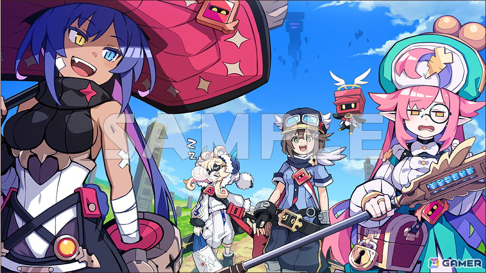 想いも届けるドタバタ配達RPG「届けろ!戦え!カラミティエンジェルズ」がPS5/PS4/Switchで6月26日に発売!描き下ろし特典デザインも公開にの画像