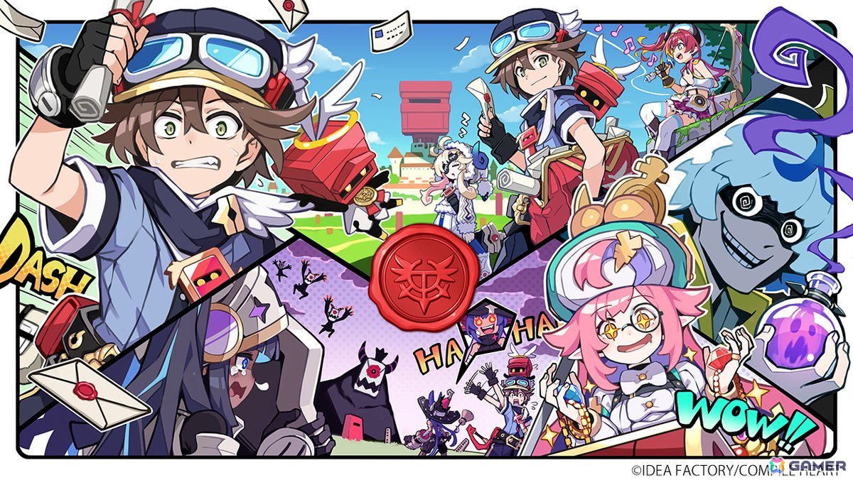 想いも届けるドタバタ配達RPG「届けろ!戦え!カラミティエンジェルズ」がPS5/PS4/Switchで6月26日に発売!描き下ろし特典デザインも公開にの画像