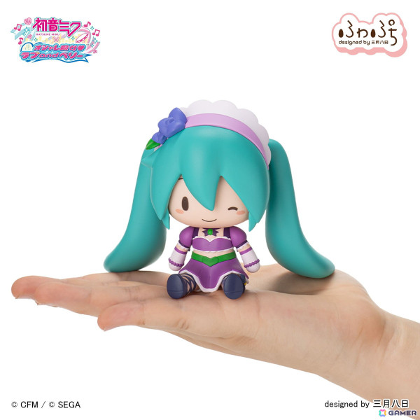 「初音ミク」×「オシャレ魔女 ラブ and ベリー」がコラボ！ミクがラブとベリーの衣装にドレスアップしたふわぷちデフォルメフィギュアが登場の画像7