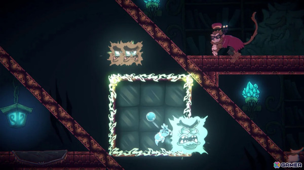 ゲームボーイのアクションパズルゲーム「バブルゴースト」のリメイク版「BUBBLE GHOST REMAKE」が3月27日に発売！の画像