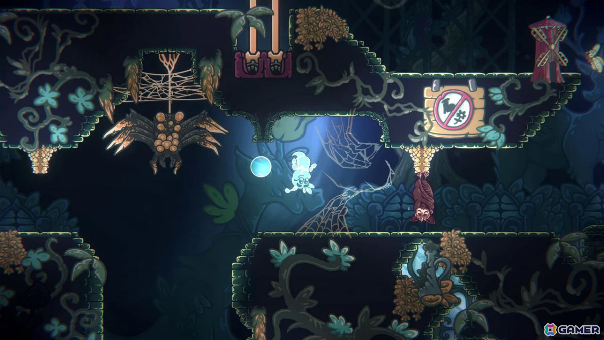 ゲームボーイのアクションパズルゲーム「バブルゴースト」のリメイク版「BUBBLE GHOST REMAKE」が3月27日に発売！の画像6