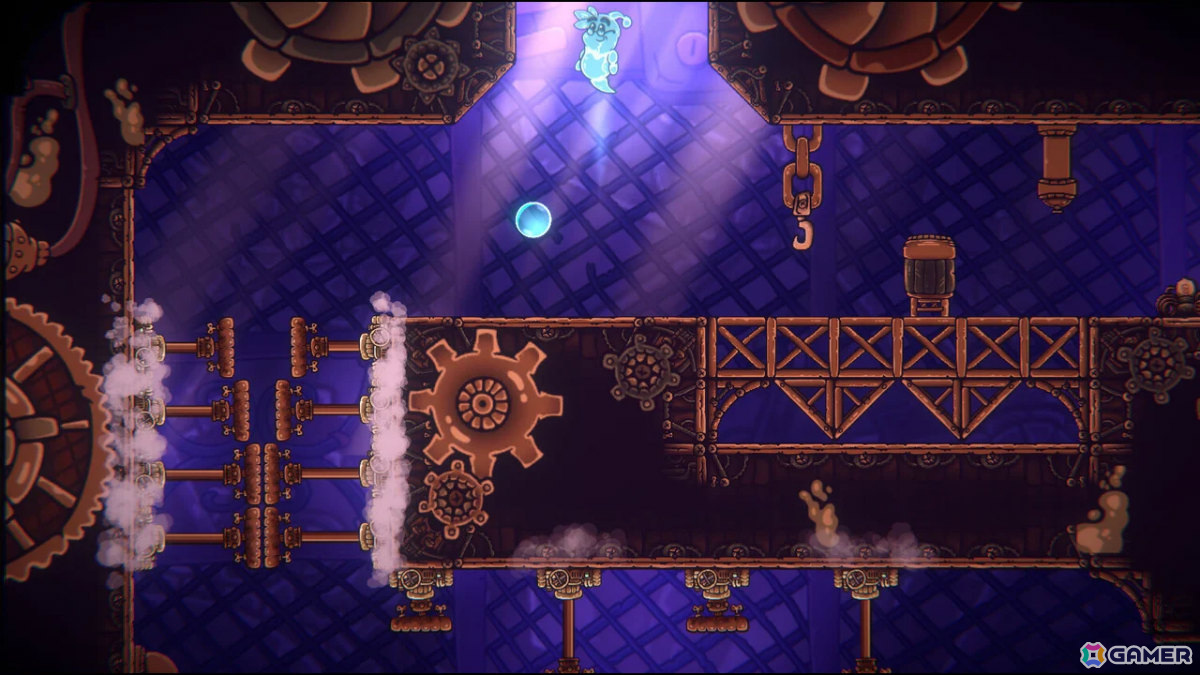 ゲームボーイのアクションパズルゲーム「バブルゴースト」のリメイク版「BUBBLE GHOST REMAKE」が3月27日に発売！の画像7