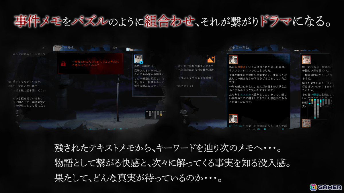 ゲームパート画面