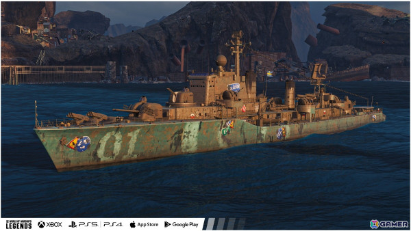 World of Warships: Legends」で「アズレン」コラボ第6弾が開催中