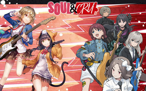 「ヘブバン」She is Legend×「ガルクラ」トゲナシトゲアリ対バンライブのキービジュアル＆ライブタイトルが公開！