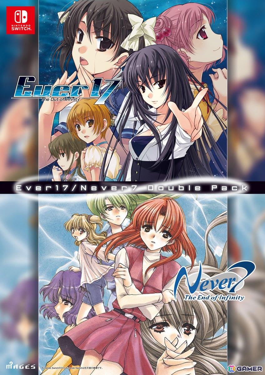 Ever17」「Never7」リマスター版が本日発売！非売品ポスターがもらえる