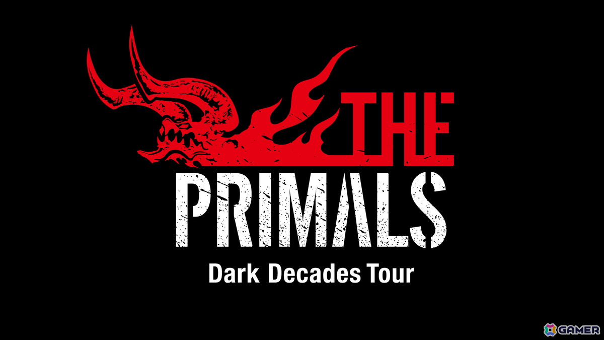 THE PRIMALS約7年ぶりのライブツアー「THE PRIMALS Dark Decades Tour」が2025年7月より開催決定!の画像