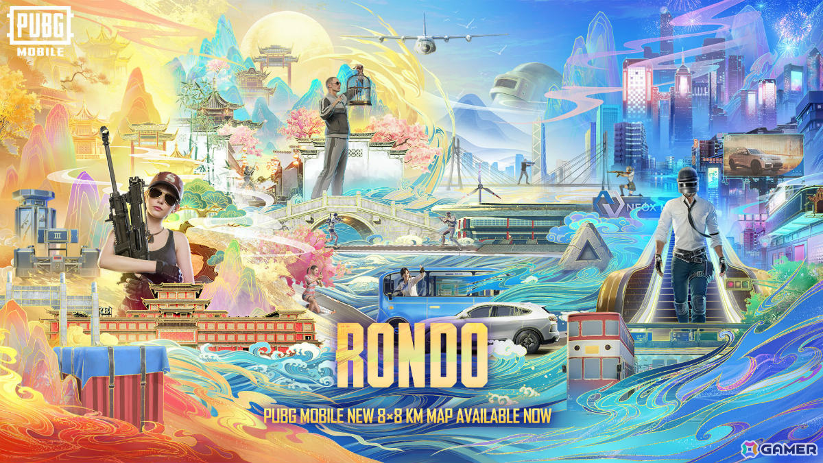 「PUBG MOBILE」2つの飛行ルートやEMPゾーン、新銃器などを含む新マップ「Rondo」が実装!新テーマモード「Golden Dynasty」も登場の画像