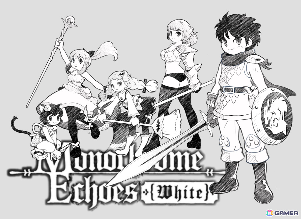 「QUESTER」のサウザンドゲームズによる異世界召喚RPG「モノクローム・エコーズ」アーリーアクセスが開始！の画像