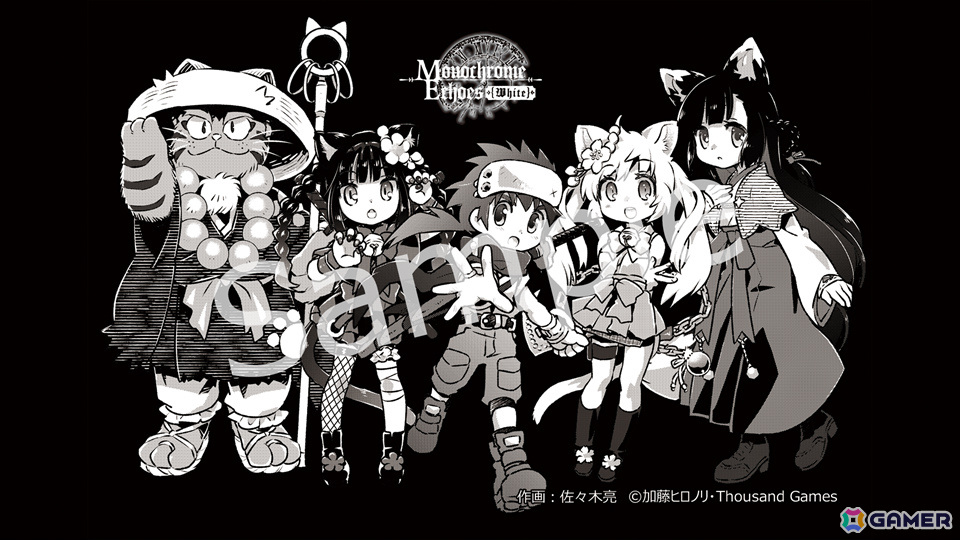 「QUESTER」のサウザンドゲームズによる異世界召喚RPG「モノクローム・エコーズ」アーリーアクセスが開始!の画像