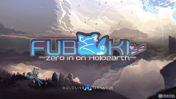 白上フブキさんが主人公の2Dドットアクション「FUBUKI ～zero in on Holoearth～」Steamで4月13日に配信決定！の画像1