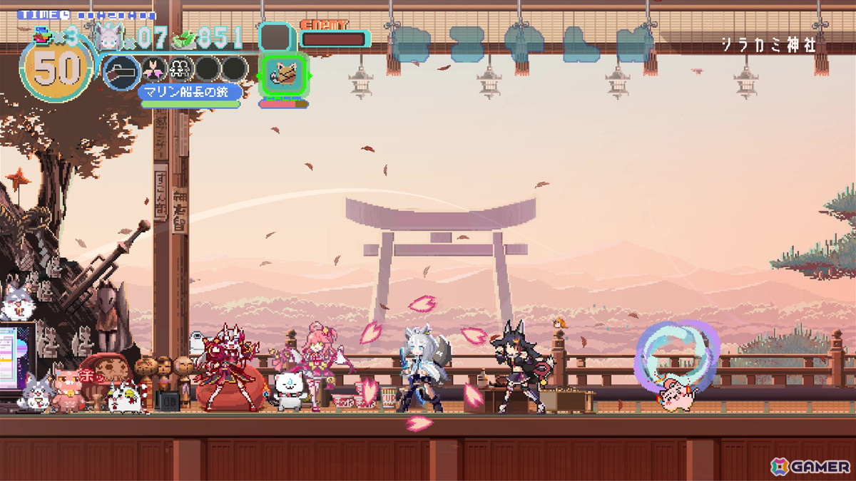 白上フブキさんが主人公の2Dドットアクション「FUBUKI ～zero in on Holoearth～」Steamで4月13日に配信決定！の画像
