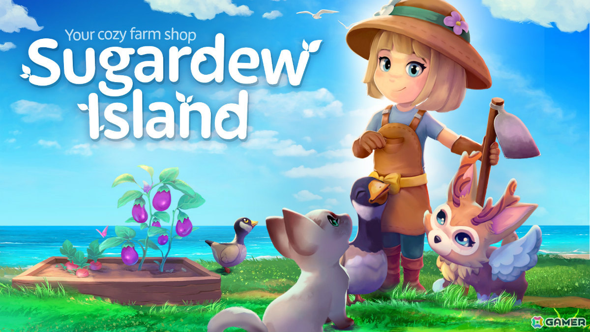 農場を作りながら自分だけのショップを運営するスローライフゲーム「Sugardew Island 島の生活と農園のお店」が発売!の画像
