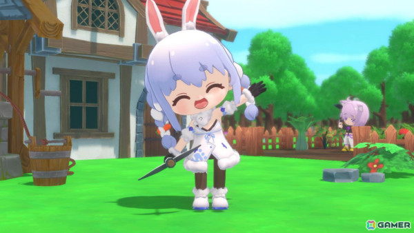 ホロライブメンバーと田舎ファンタジーな村で暮らすスローライフゲーム「ぷちホロの村 ～剣とお店と田舎暮らし～」が発表！の画像