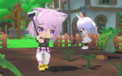 ホロライブメンバーと田舎ファンタジーな村で暮らすスローライフゲーム「ぷちホロの村 ～剣とお店と田舎暮らし～」が発表！
