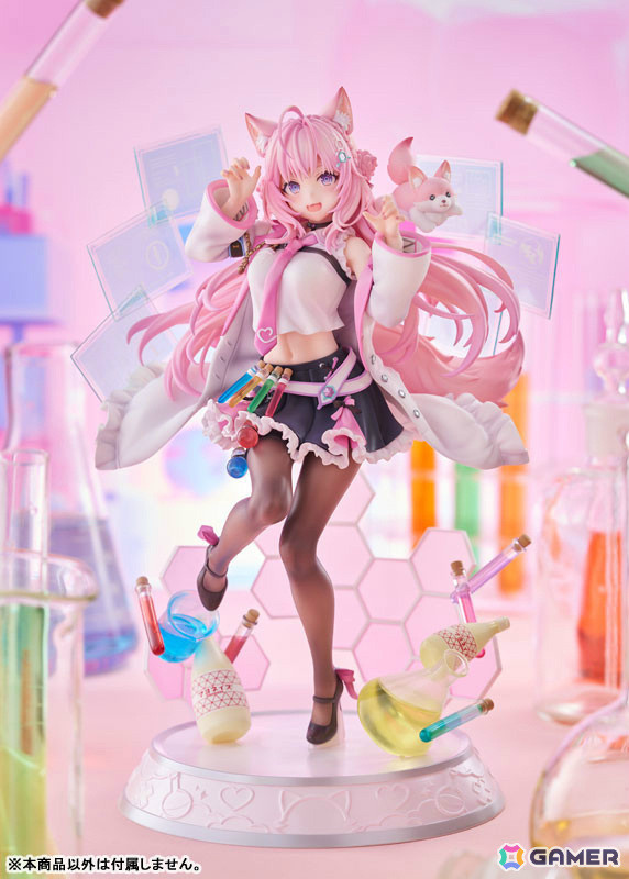 ホロライブより秘密結社holoXの研究者・博衣こよりさんが1/7スケールフィギュアで登場！無邪気な可愛らしさあふれる仕上がりにの画像13
