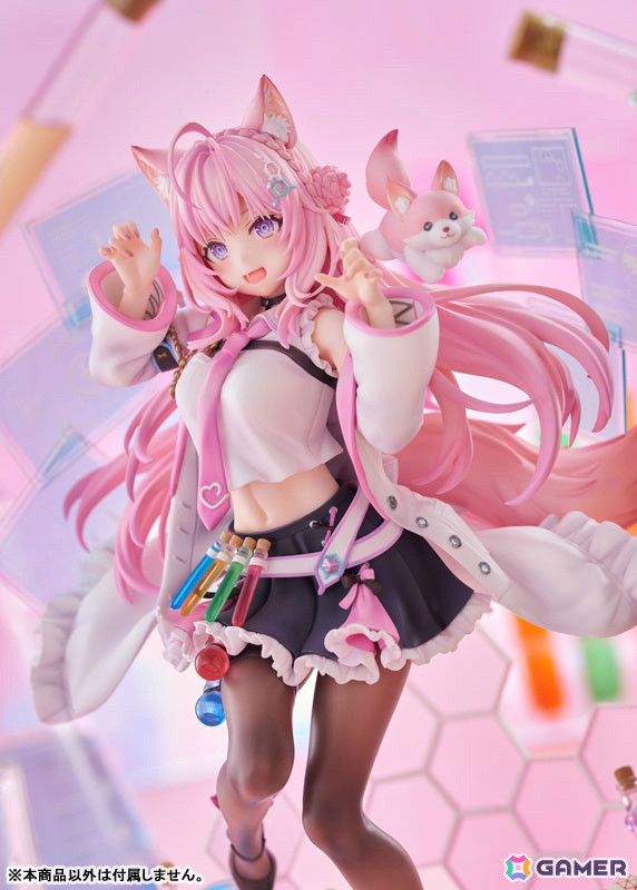 ホロライブより秘密結社holoXの研究者・博衣こよりさんが1/7スケールフィギュアで登場！無邪気な可愛らしさあふれる仕上がりにの画像14