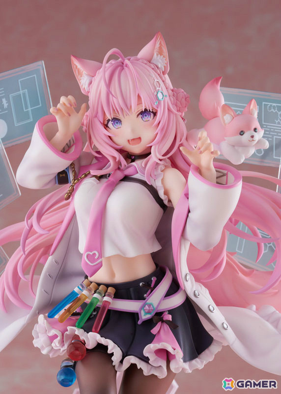 ホロライブより秘密結社holoXの研究者・博衣こよりさんが1/7スケールフィギュアで登場！無邪気な可愛らしさあふれる仕上がりにの画像7