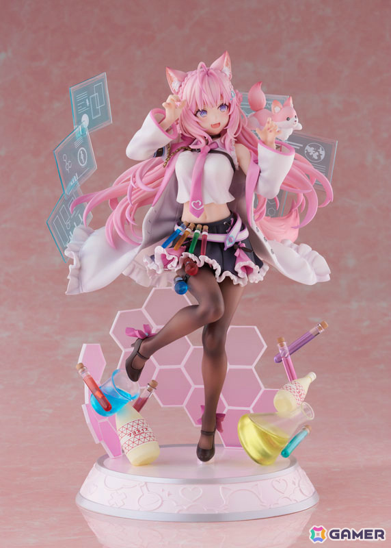 ホロライブより秘密結社holoXの研究者・博衣こよりさんが1/7スケールフィギュアで登場!無邪気な可愛らしさあふれる仕上がりにの画像