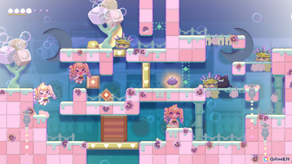 時をかけるギャルが人類滅亡を阻止するタイムリープアクションパズル「RewindGirl」がSteamでリリース！の画像