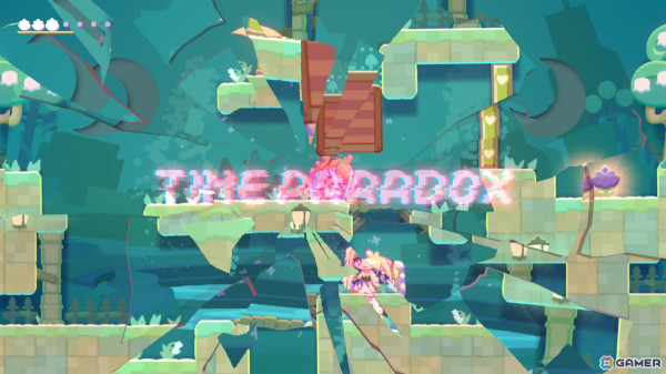 時をかけるギャルが人類滅亡を阻止するタイムリープアクションパズル「RewindGirl」がSteamでリリース！の画像