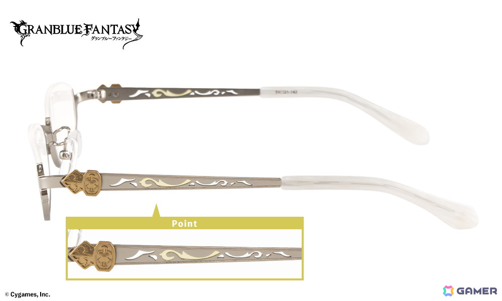 「グラブル」コラボ眼鏡第六弾は“六竜”をイメージした6モデルが登場!描き下ろしイラスト使用の眼鏡拭きや予約購入特典が付属の画像