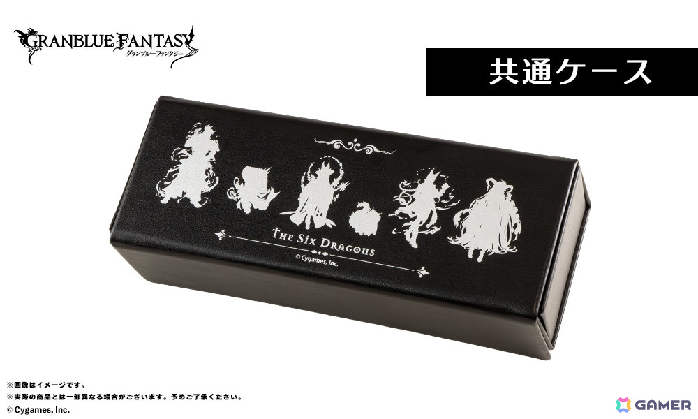 「グラブル」コラボ眼鏡第六弾は“六竜”をイメージした6モデルが登場!描き下ろしイラスト使用の眼鏡拭きや予約購入特典が付属の画像