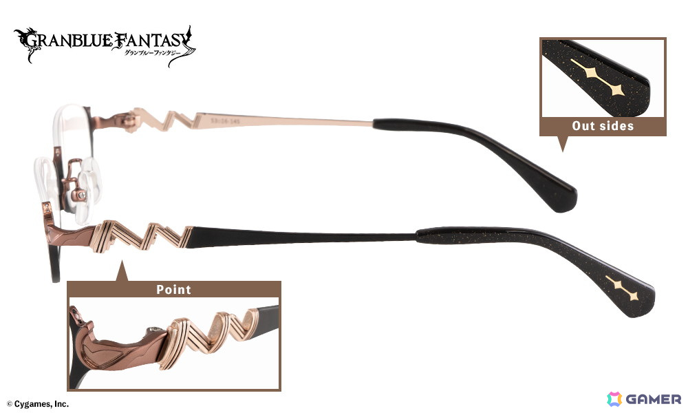 「グラブル」コラボ眼鏡第六弾は“六竜”をイメージした6モデルが登場!描き下ろしイラスト使用の眼鏡拭きや予約購入特典が付属の画像