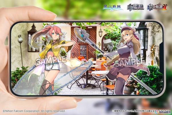 「英雄伝説 界の軌跡」よりアニエスたちヒロインのARデジタルアクスタ付きプリントブロマイド・ステッカーとARデジタルフィギュアがFanTopで販売の画像3