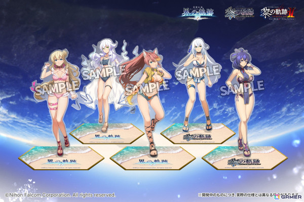 「英雄伝説 界の軌跡」よりアニエスたちヒロインのARデジタルアクスタ付きプリントブロマイド・ステッカーとARデジタルフィギュアがFanTopで販売の画像4