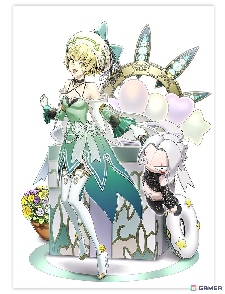 「.hack//G.U. Birthday」第3弾としてアトリのグッズセットが登場！細川誠一郎による描きおろしイラストを使用の画像