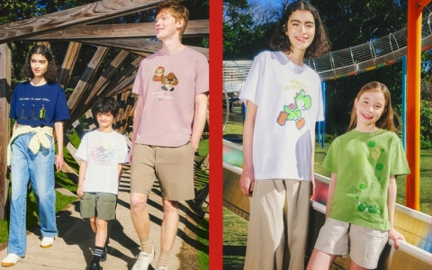 「UTアーカイブプロジェクト」より「スーパーマリオ」シリーズのTシャツコレクションが4月下旬より発売！