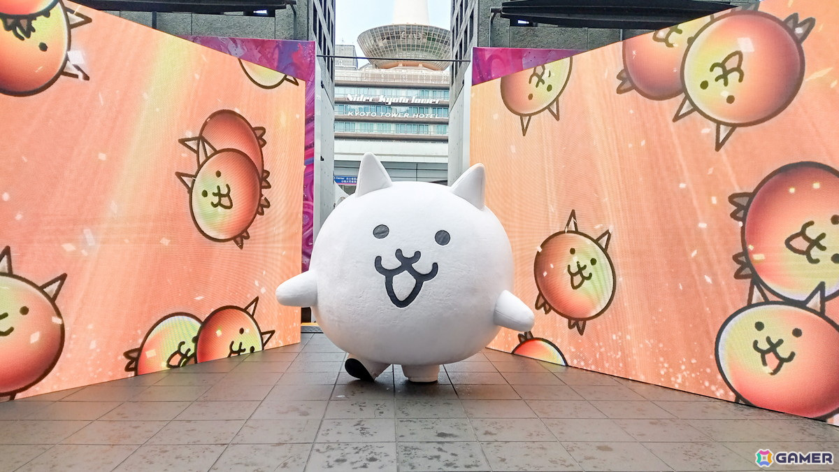 「にゃんこ大戦争」1億ダウンロード記念イベントのレポートが公開!メモリアルゲートで上映された記念ムービーもの画像