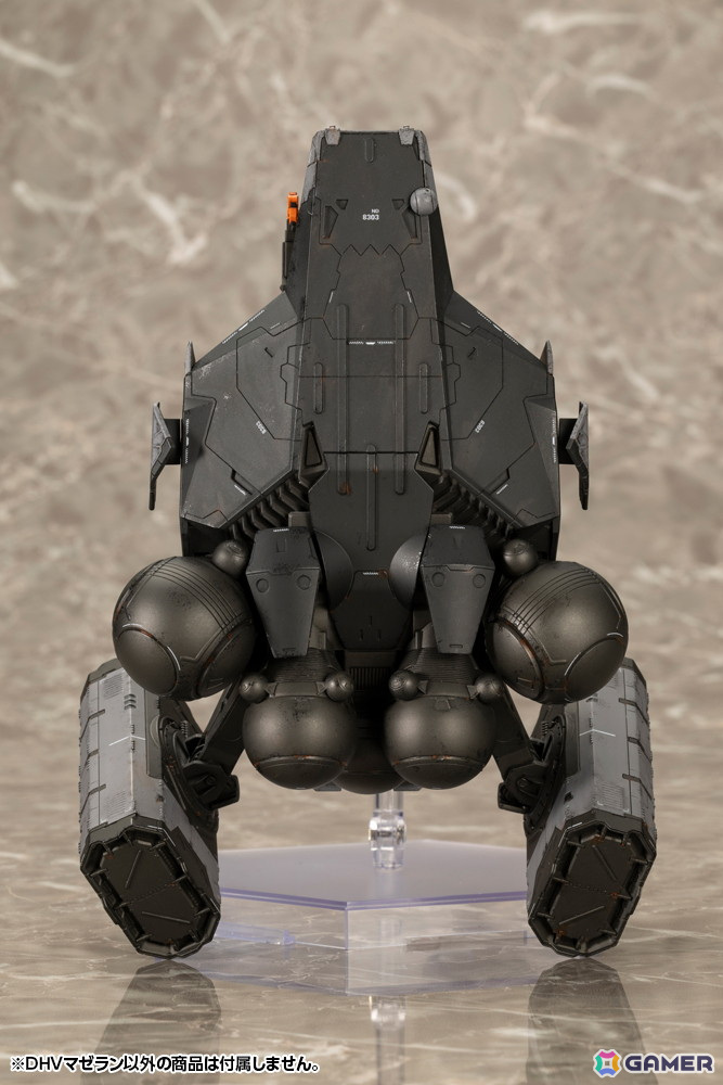 「DEATH STRANDING 2: ON THE BEACH」から早くも移動基地「DHVマゼラン」のプラモデルが登場！コンテナは展示姿勢に応じて可動可能の画像15