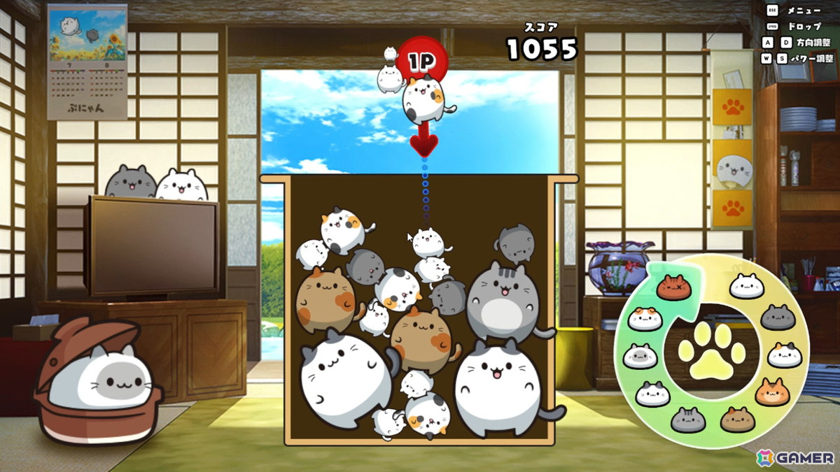 ぷにぷにかわいい猫たちといっしょに楽しむパズルゲーム「ぷにゃん」のSteam版が3月25日に配信決定！の画像2