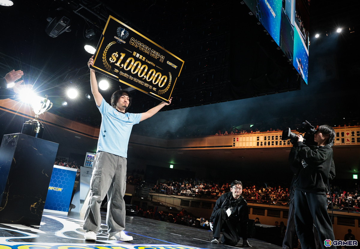 「ストリートファイター6」CAPCOM CUP 11を制して世界最強の座を手にしたのは翔選手!来シーズンの世界決勝大会も両国国技館での開催にの画像