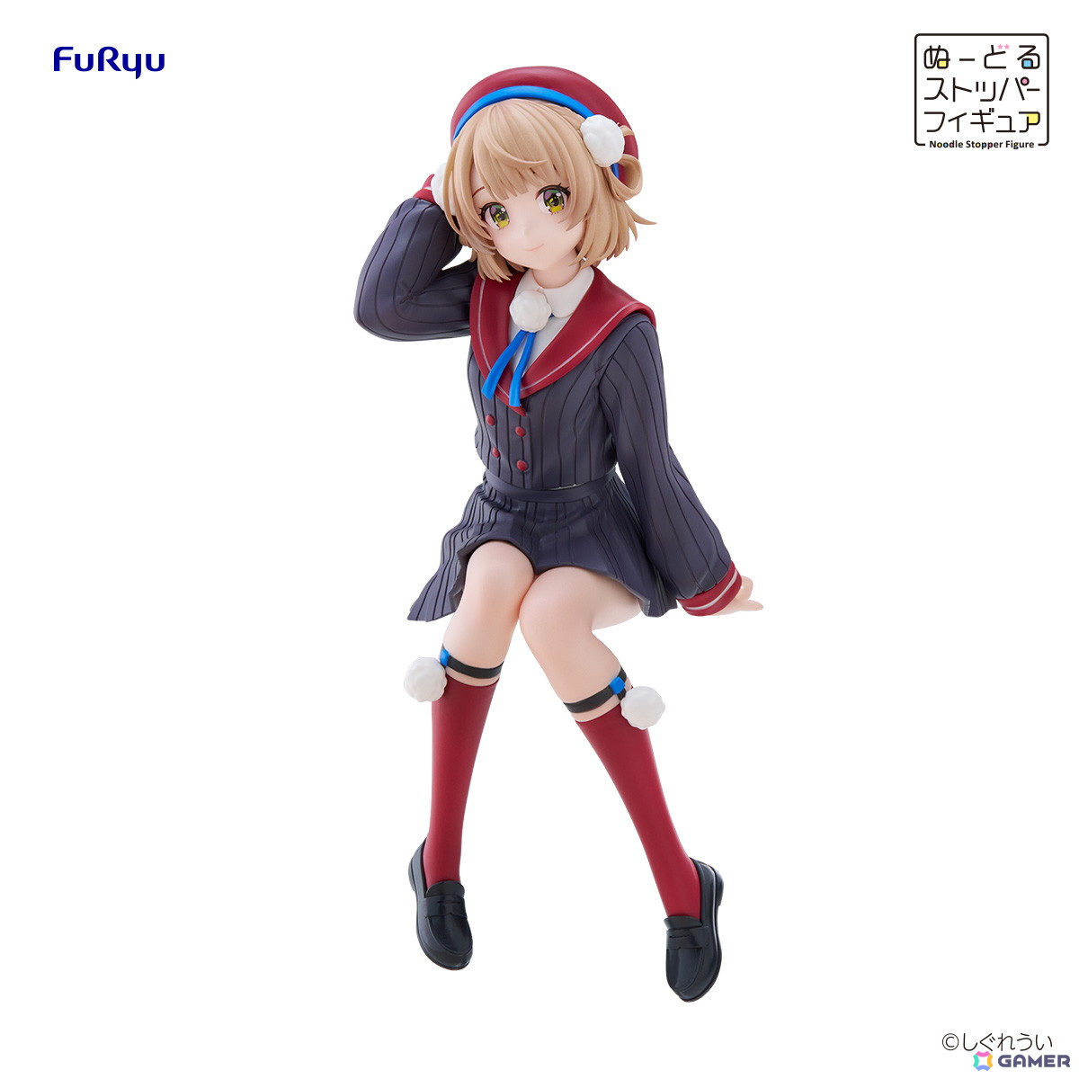 「フリューくじ しぐれうい」3月21日より順次発売!制服姿で可愛らしいポージングが魅力のぬーどるストッパーフィギュアなどをラインナップの画像